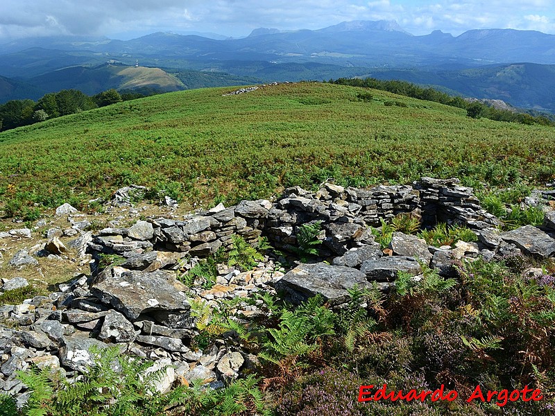 Trincheras del Monte Oketa