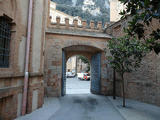 Muralla del Monasterio Montserrat