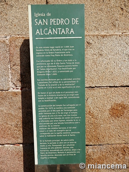 Iglesia de San Pedro de Alcántara