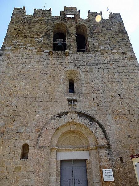 Iglesia fortificada de Santa Eugenia