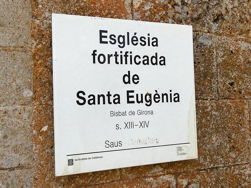 Iglesia fortificada de Santa Eugenia