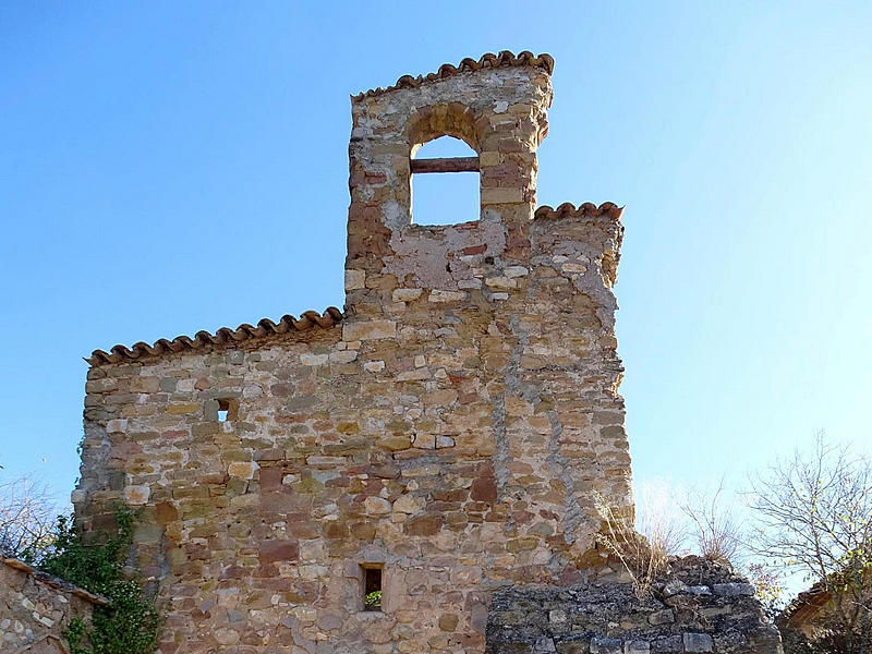 Iglesia del despoblado de Finestras