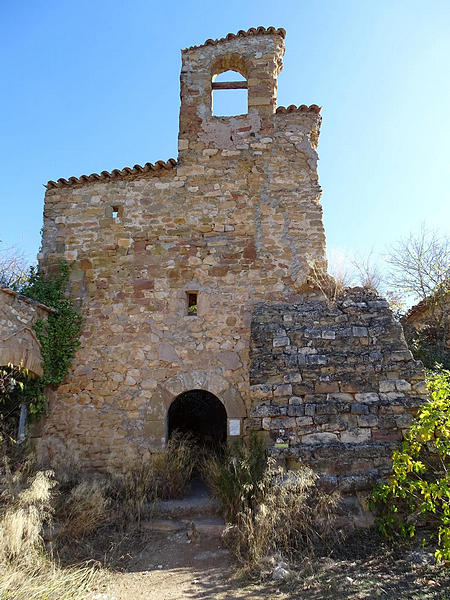 Iglesia del despoblado de Finestras