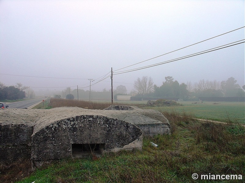 Búnker I de la posición militar Brunete Norte