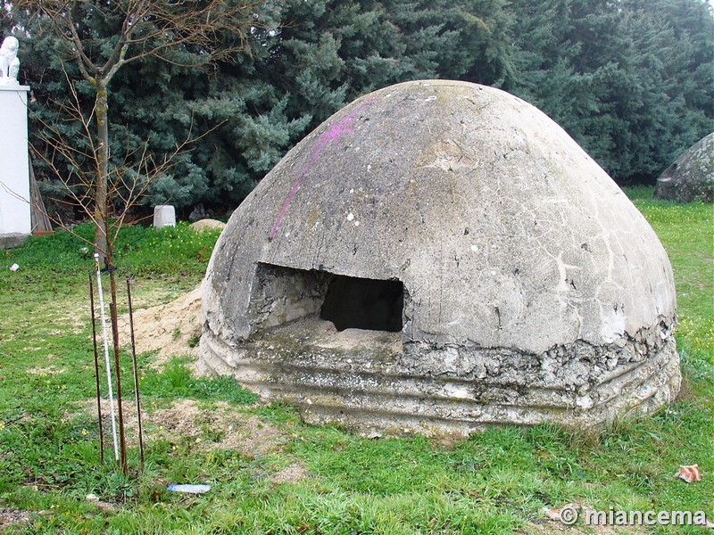 Casamata II de la posición militar Brunete Sur