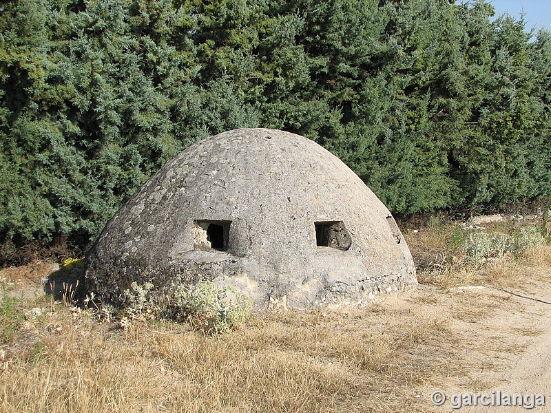 Casamata III de la posición militar Brunete Sur