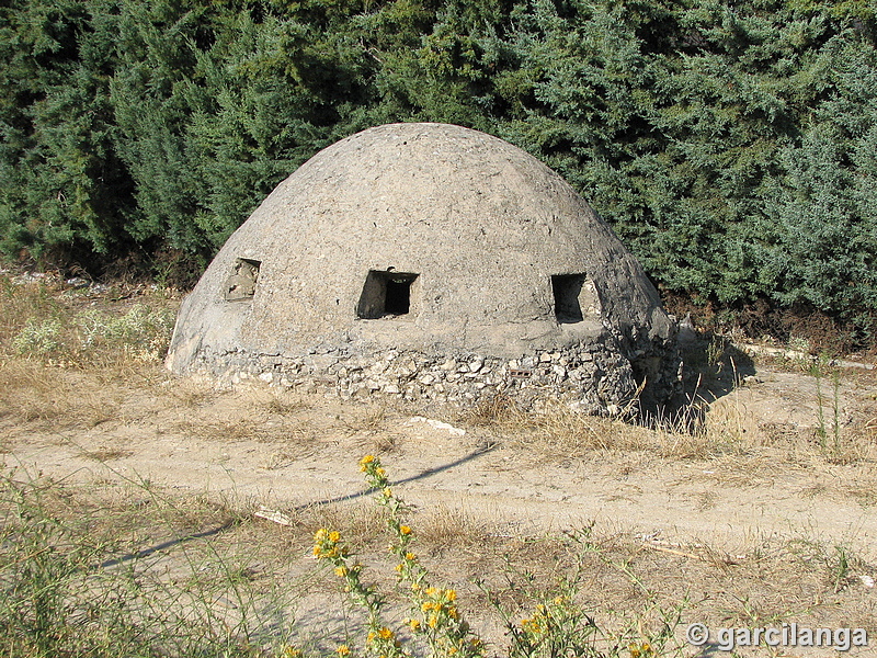 Casamata III de la posición militar Brunete Sur