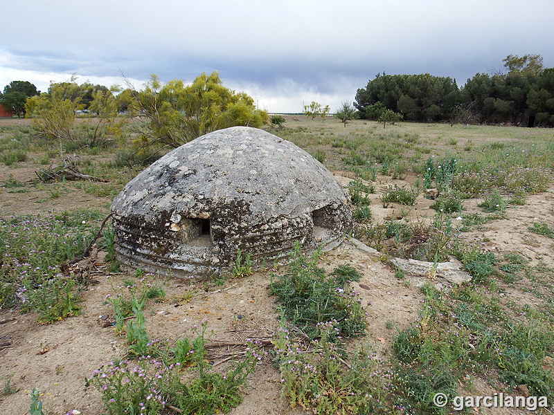 Casamata III de la posición militar Brunete Sureste