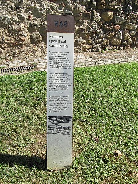 Muralla urbana de Cambrils