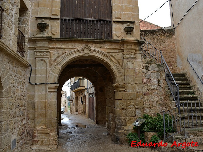 Portal capilla de San Antonio de Padua