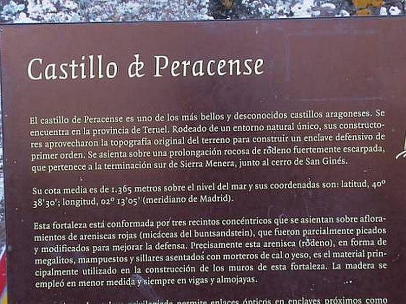 Castillo de Peracense